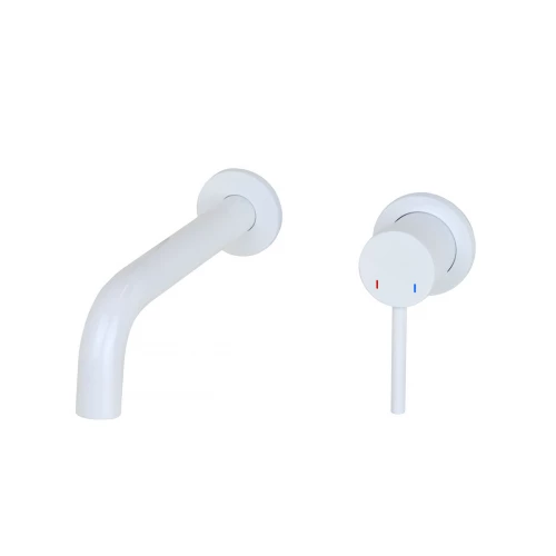 Смеситель настенный для раковины Bronze de Luxe Scandi 14511W белый