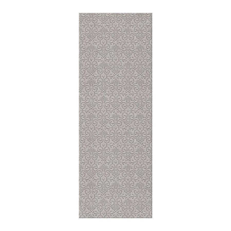 Плитка настенная Eletto Ceramica Agra Grey Arabesco серый 506291101 25,1*70,9