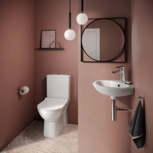 Унитаз напольный Serel Friendly с тонким сиденьем с микролифтом 6716SL