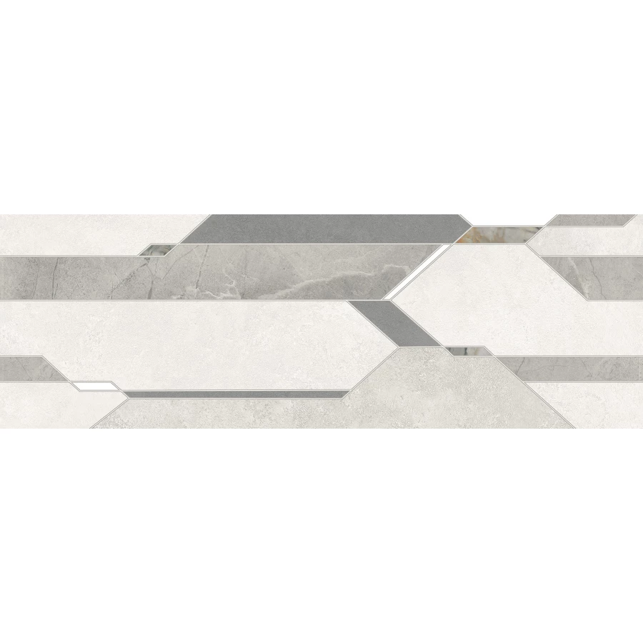 Плитка облицовочная ALMA Ceramica Anturin матовая белая TWU3090ATU17R 90х30 см