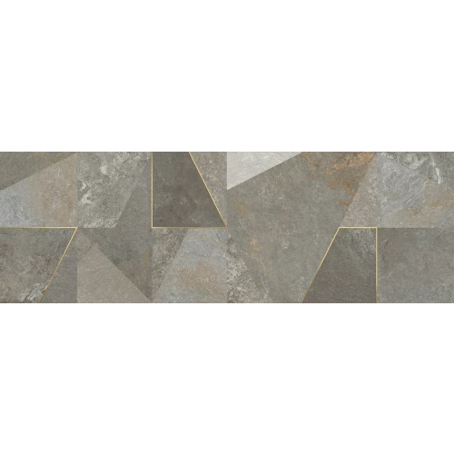 Плитка настенная ALMA Ceramica Land матовая серая TWU3090LAN74R 90х30 см