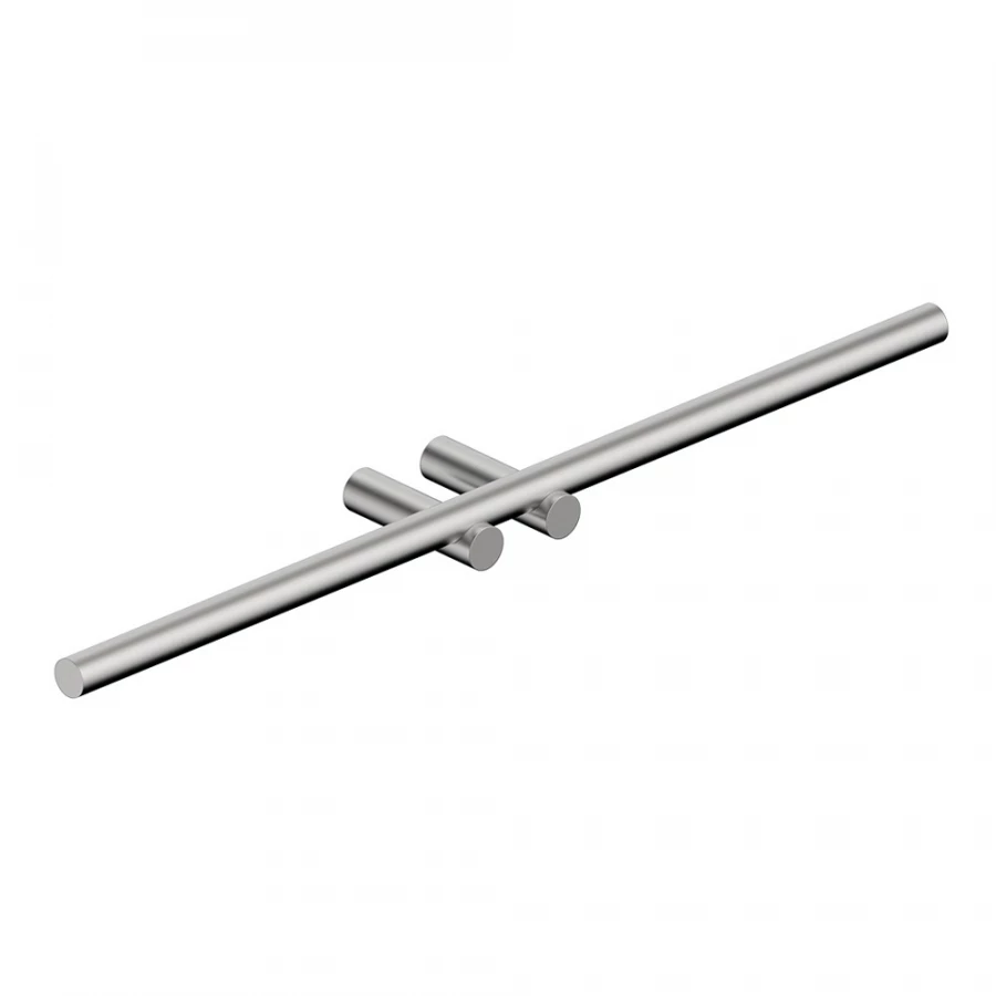 Полотенцедержатель двойной Abber Osten 316 брашированная сталь AA1855BST