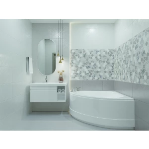 Плитка настенная Azori Incisio Light светло-серый 00-00003145 63х31,5 см