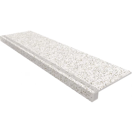 Комплект Estima Cosmos Ступень CM00 33x120 неполированная прямоугольный бортик с насечками Подступенок 14,5x120 39879