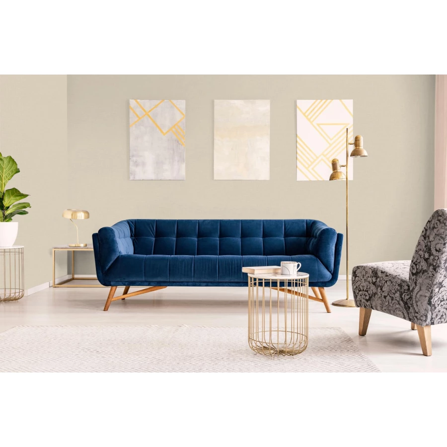 Обои флизелиновые Grandeco Maison бежевые MN 1003 0,53х10,05 м