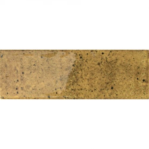 Плитка настенная Smile Tile Йазз Гингер / Jazz Ginger глянцевая желтая 21803545 22,5х7,5 см