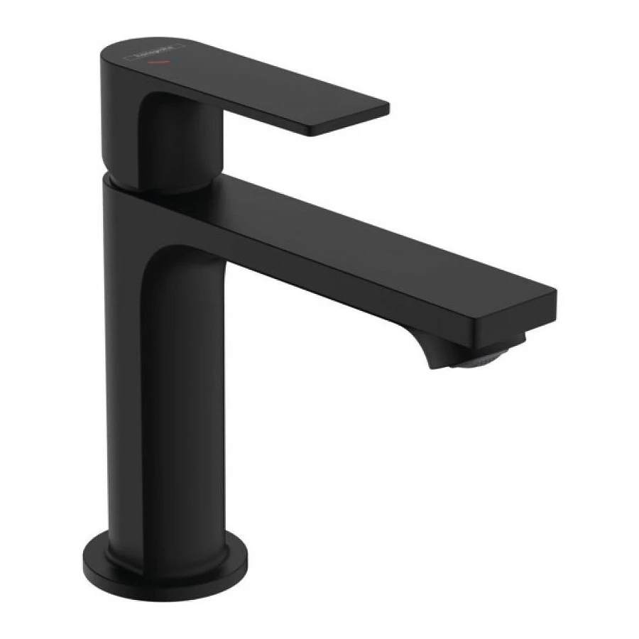Смеситель для раковины Hansgrohe Rebris E черный матовый 72560670