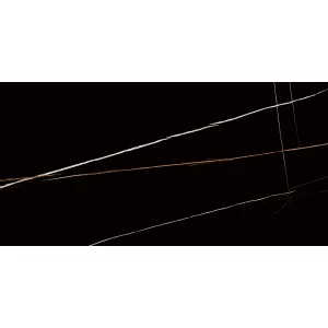 Керамогранит Laparet Lawa Black Полированный черный 120х60 см