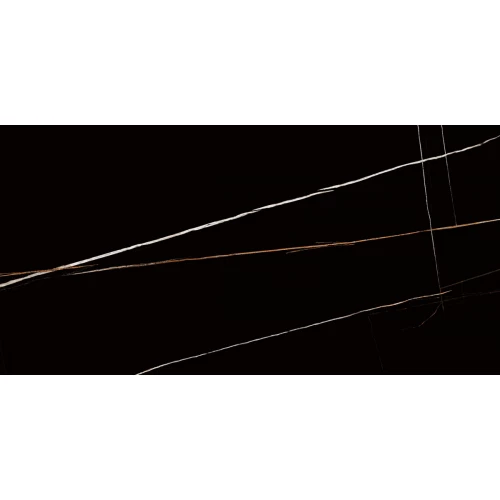 Керамогранит Laparet Lawa Black Полированный черный 120х60 см