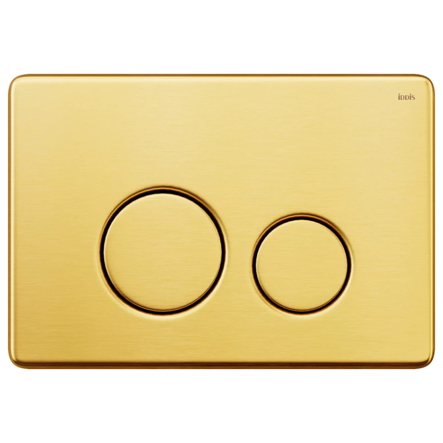 Клавиша смыва универсальная Iddis золото Unisteel 001 UNS01GGi77
