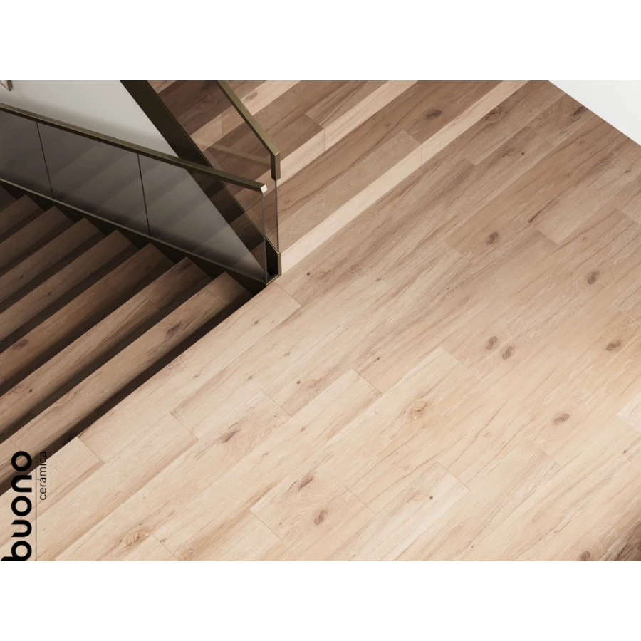 Керамогранит Buono Forest Nature Decaff Matt матовый бежевый F4501M 120х20 см