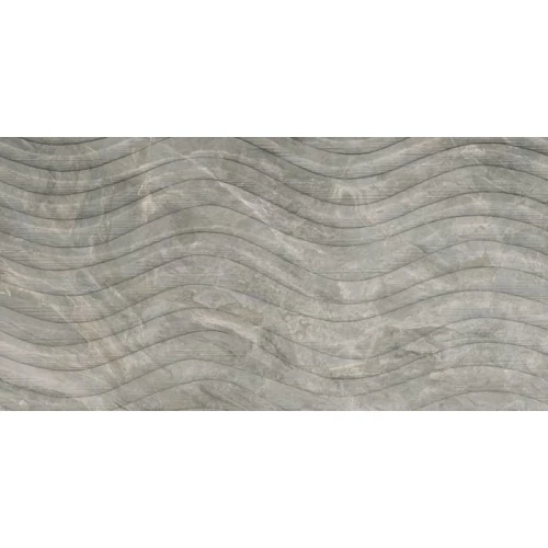 Декор Italgraniti Orobico grey onda sq MB03BAO 120X60 