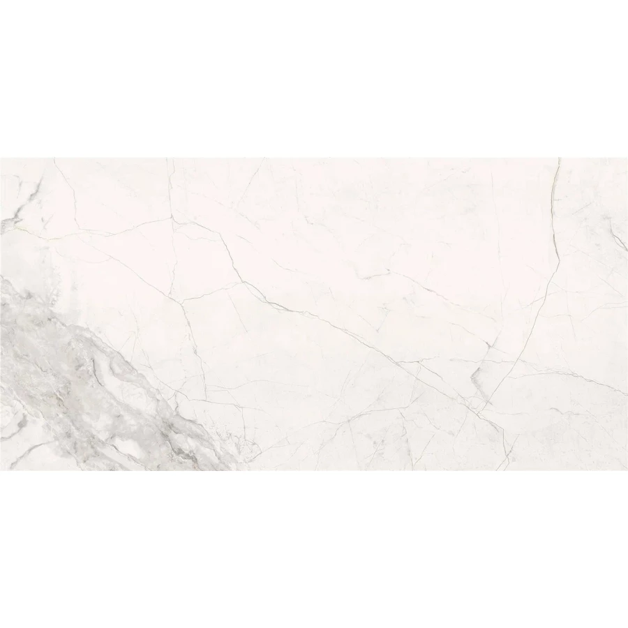 Керамогранит Planet Ceramics M126P917A глянцевый белый 120х60 см