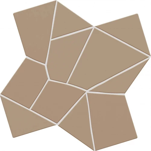 Керамогранит WOW Trencadis Gaudi Mud матовый коричневый 134261 25,5х25,5 см
