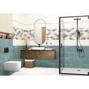 Плитка настенная Delacora Bryston Crema 7 шт в уп 53,508 м в пал WT15BRY01R 74х24,6 см