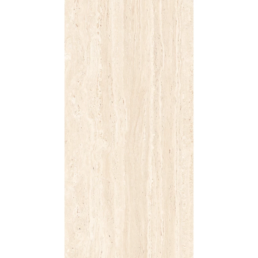Керамогранит Casati Ceramica Carving Travertino Crema кремовый 120х60 см