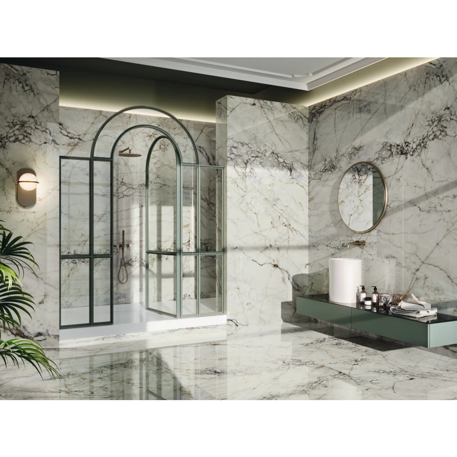 Керамогранит Ape Ceramica Oxyd Jewel Pol Rect белый A039516 280х120 см