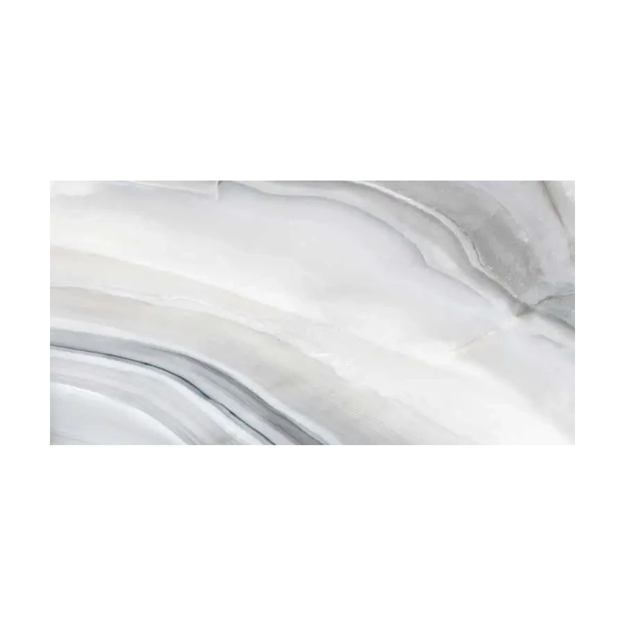 Керамогранит Lafaenza Oro OR AGA 12 LP глянцевый белый 120х60 см