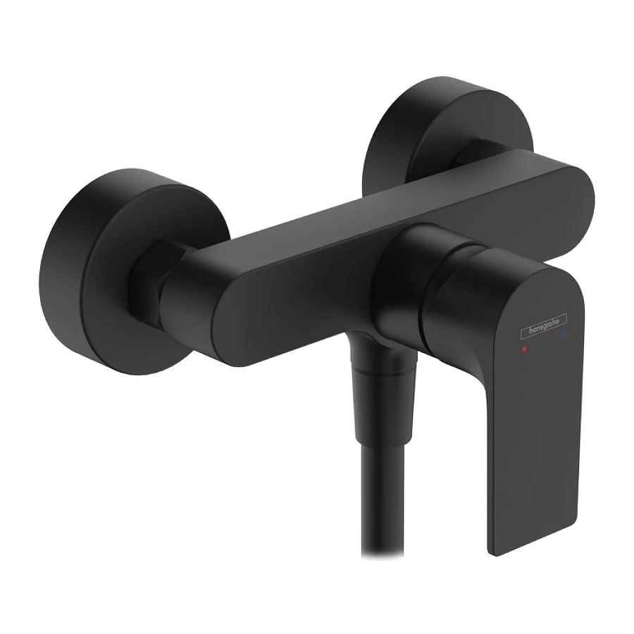Смеситель для душа Hansgrohe Rebris E черный матовый 72650670