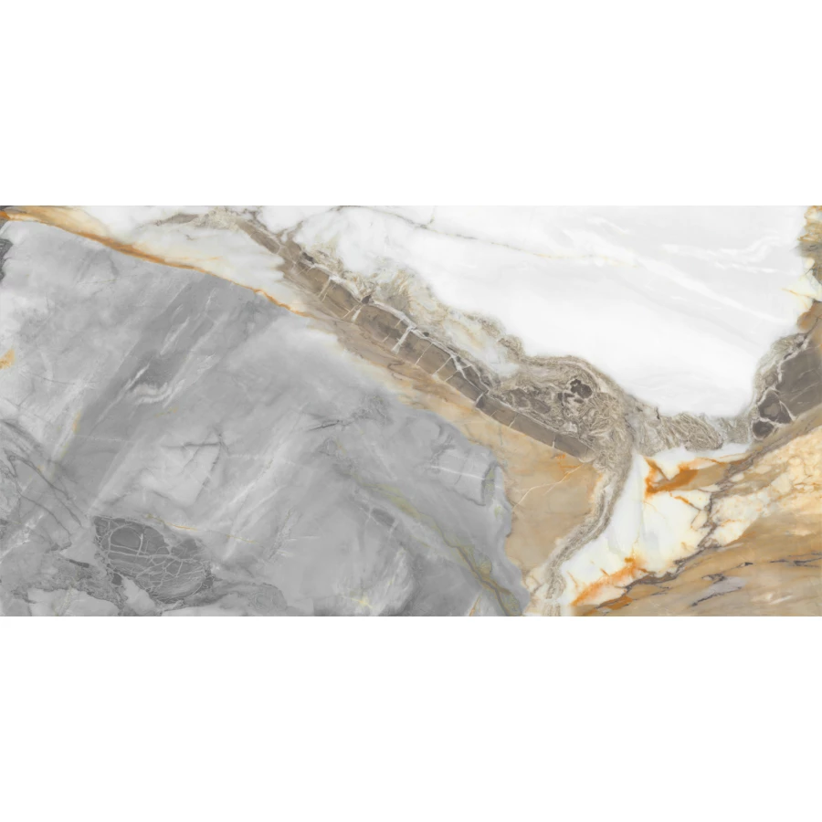 Керамогранит LCM Matrix Gray полированный 2 шт в уп 53,28 м в пал 60120MAX15P 120х60х0,7 см