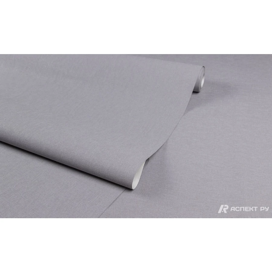 Обои флизелиновые Аспект Deluxe Акцент Текстиль New серые 70604-56 1,06х10,05 м