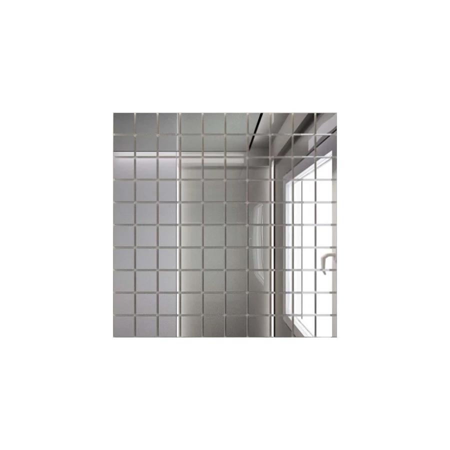 Мозаика ДСТ зеркальная Серебро С25 ДСТ 2,5 х 2,5/30 x 30 см