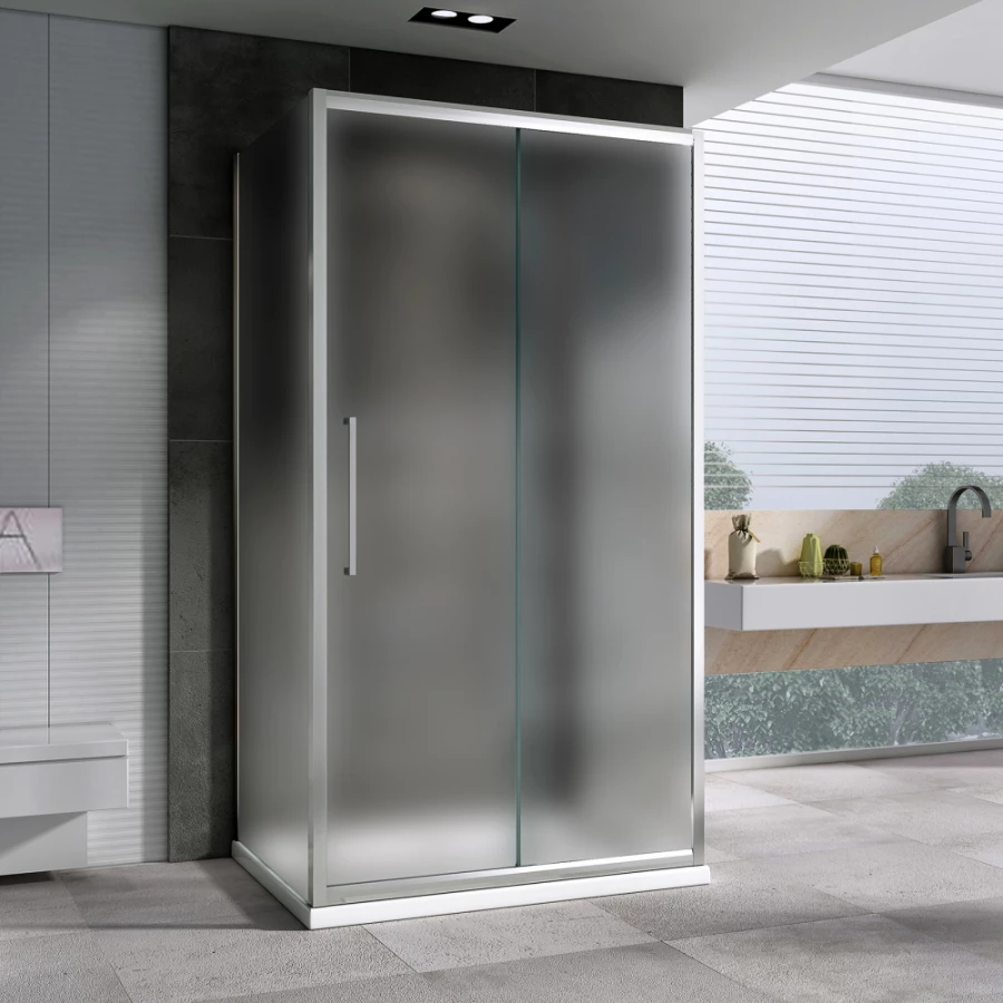 Душевой уголок Abber Schwarzer Diamant AG30110MH-S50M 50x195 см