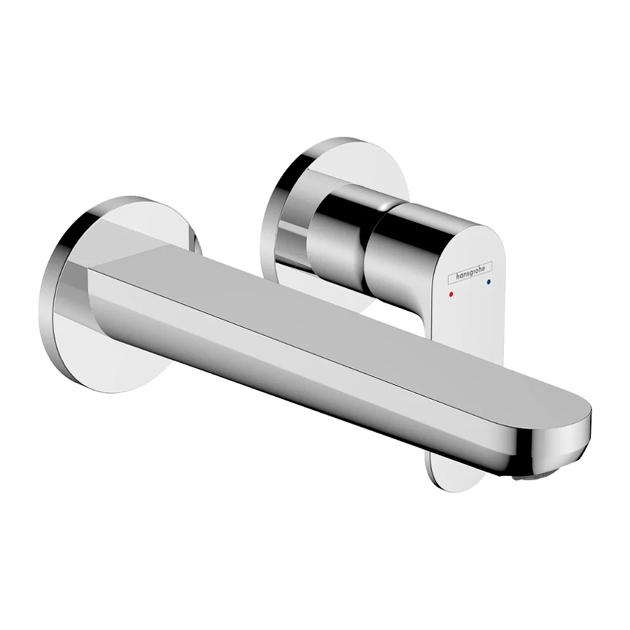 Смеситель для раковины Hansgrohe Rebris S внешняя часть хром 72528000