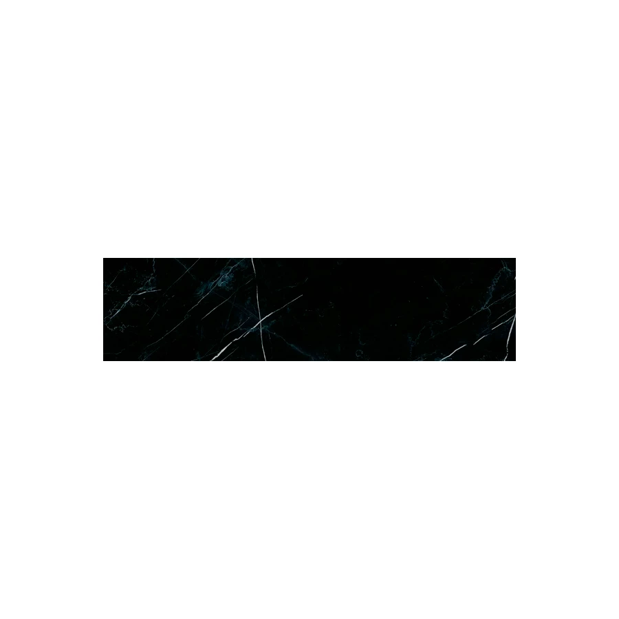 Бордюр EnergieKer Империал Маркьюуина Блацк Ретт Матт / Imperial Marquina Black Rett Matt матовый черный 8MABK 30х7,5 см