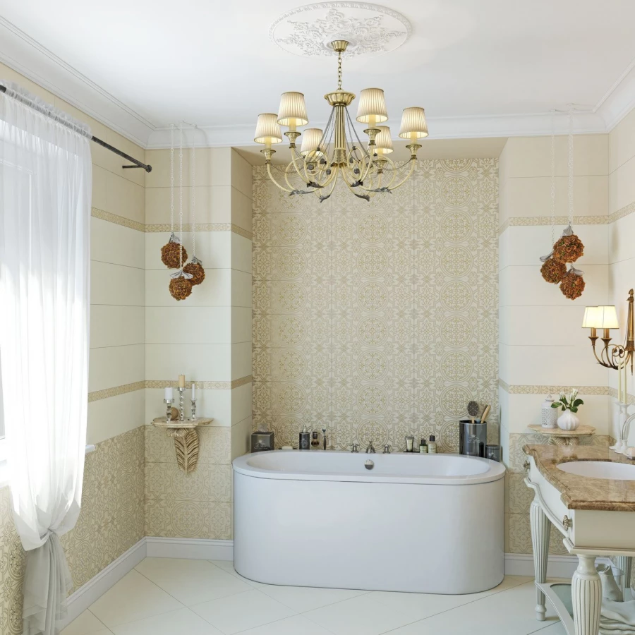 Бордюр Gracia Ceramica Orion beige бежевый 01 010212001815 60х6,5 см