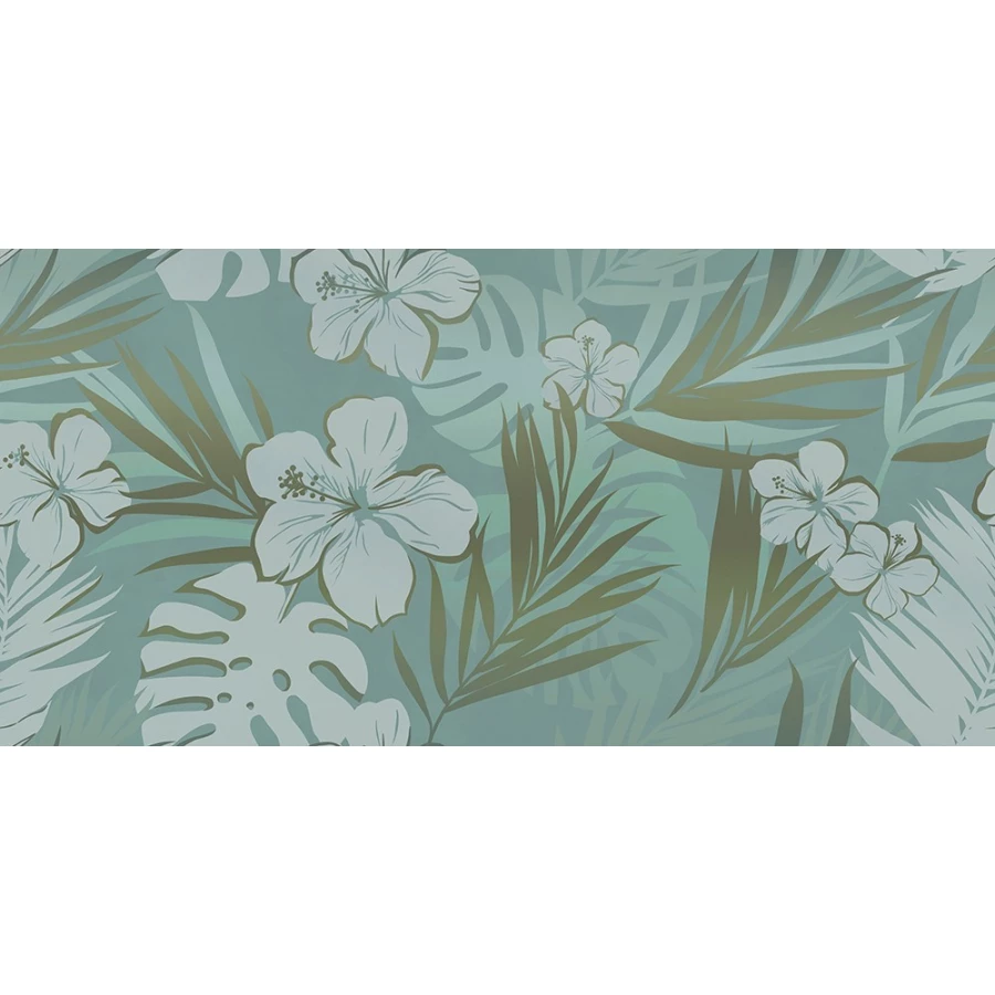 Декор Kerlife Colores Fiore Mare зеленый 31.5*63 см