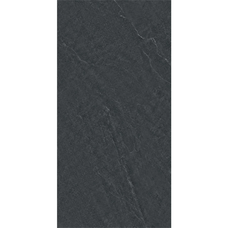 Керамогранит Bonaparte Ground Black Rect Matt матовый черный 120х60 см