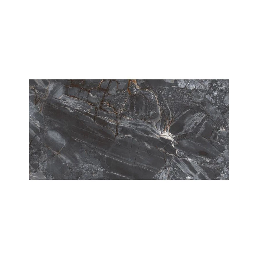 Керамогранит Tilekraft Mosco Black Hi Glossy 160х80 см