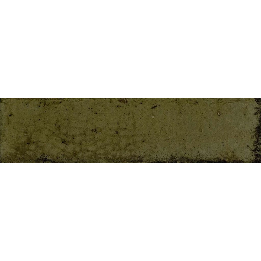 Плитка настенная Ribesalbes Hope Mink глянцевая зеленая 30х7,5 см