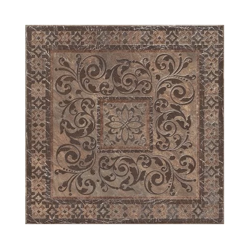 Декор Kerama Marazzi Бромли коричневый STG\A257\SG1502 40,2х40,2 см