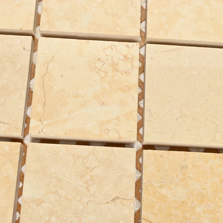 Мозаика Bonaparte Каменная мозаика Sorento-48 48х48 бежевая 30,5х30,5 см