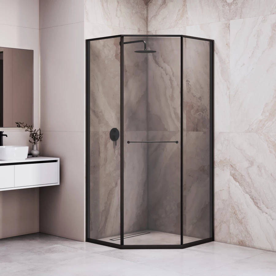 Душевой уголок RGW SV-82B R Тонированное 33328299-34R 90х90 см