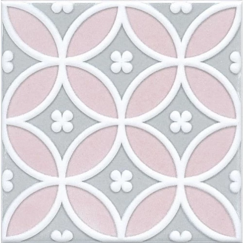 Декор Kerama Marazzi Мурано розовый 15х15 см