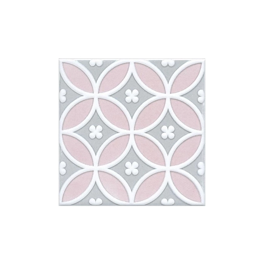 Декор Kerama Marazzi Мурано розовый 15х15 см