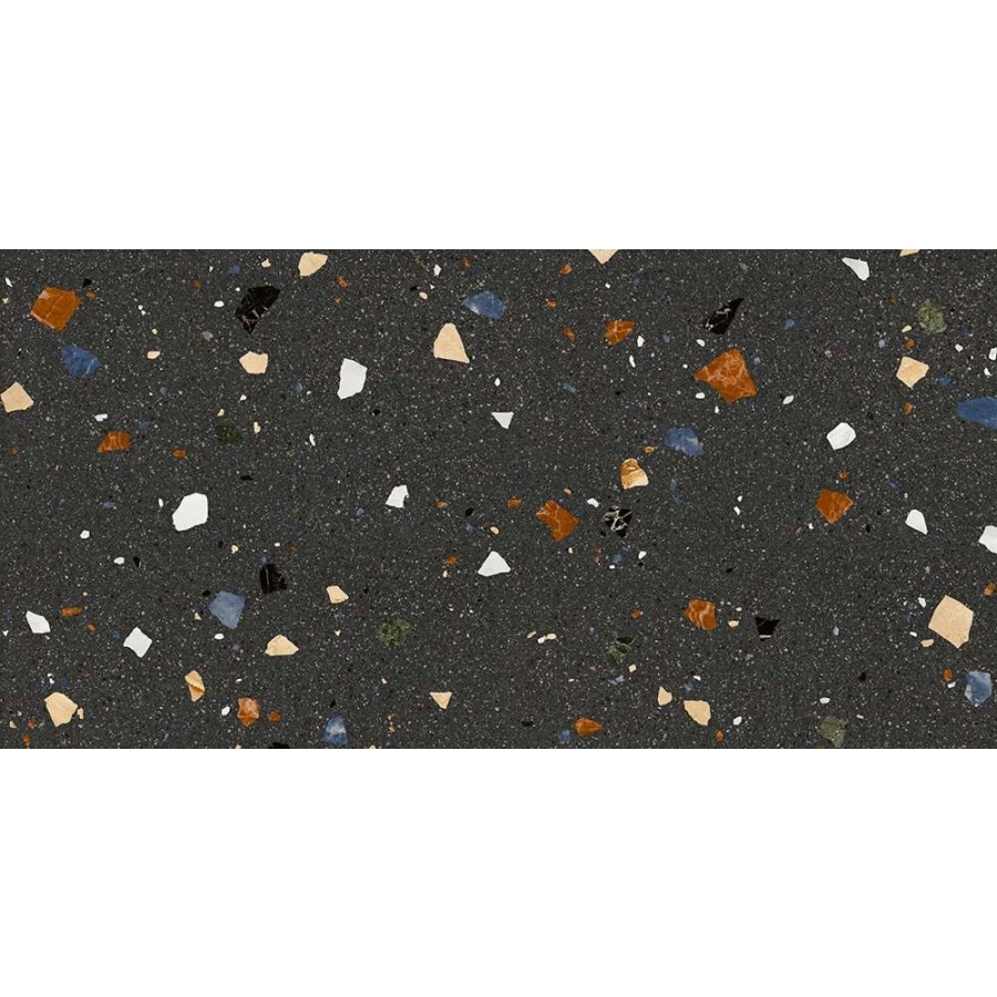 Керамогранит Cerpa Obi Antracita Mate матовый черный SLARGC430343 120х59 см