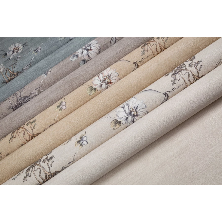 Обои флизелиновые Palitra Life Rusandi бежевые PL72434-12 1,06х10,05 м