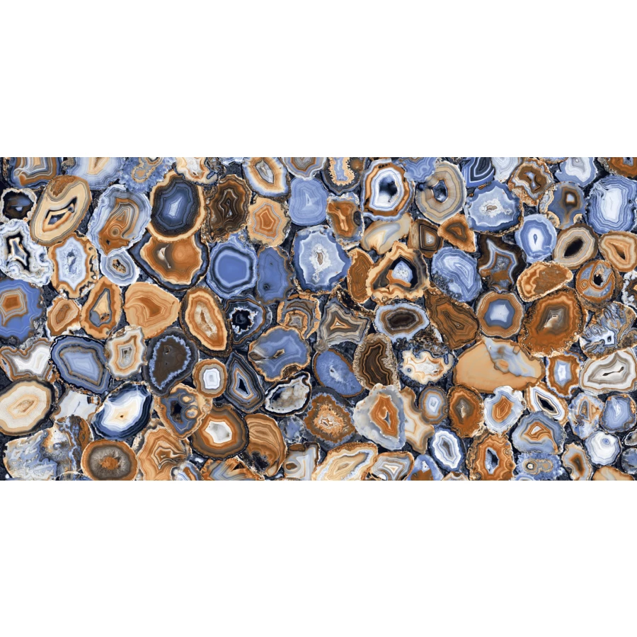 Керамогранит Tilekraft Azul Agatha Onyx HG Polishe 120х60 см