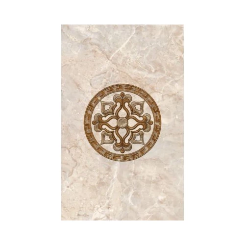 Декор Нефрит-Керамика Гермес светло-коричневый 25х40 см