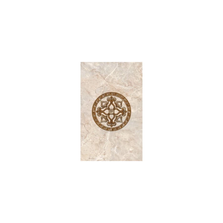 Декор Нефрит-Керамика Гермес светло-коричневый 25х40 см