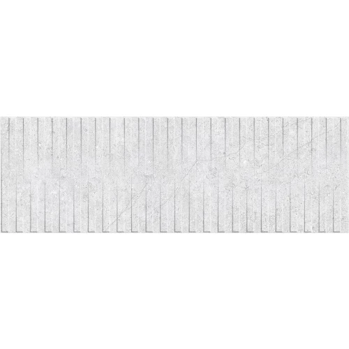 Плитка Saloni Markthal Metric Light матовая белая 90x30 см