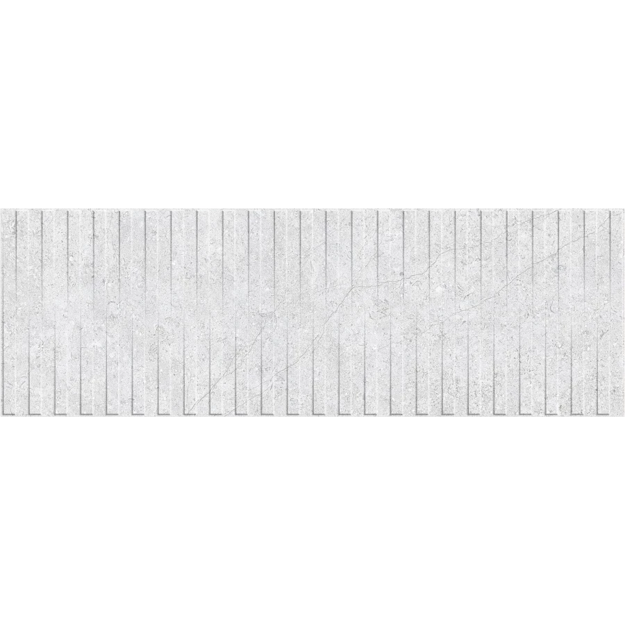 Плитка Saloni Markthal Metric Light матовая белая 90x30 см