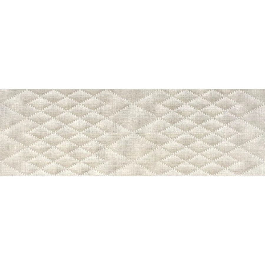 Плитка настенная Atlantic Tiles Couture Base Lily Marfil глянцевая бежевая 90х29,5 см