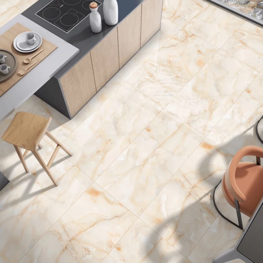 Керамогранит Kevis Glossy Kestar Beige 120х60 см