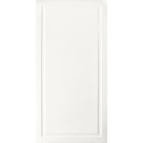 Плитка настенная Ape Ceramica Bellagio Bianco Rect Panel матовая белая A041896 120х60 см