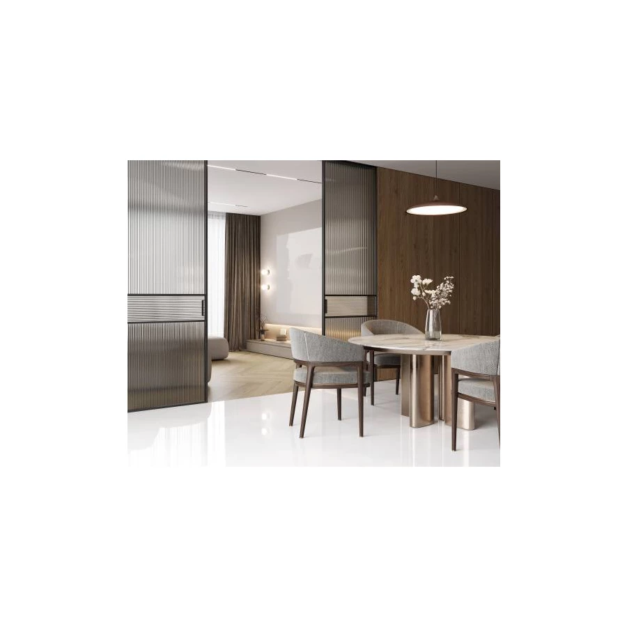 Керамогранит Laparet Atmosphere Cristal сатинированный белый 120х60 см